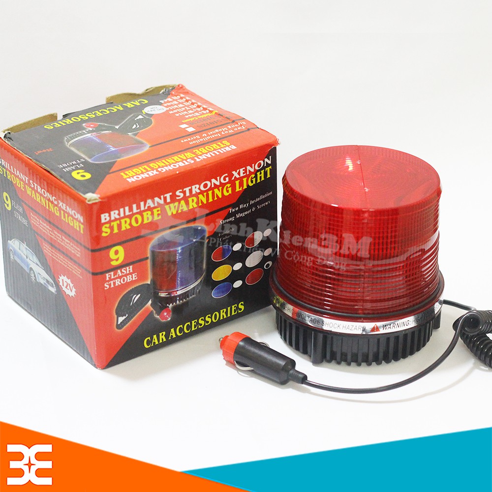 Đèn Quay Chớp Báo 12-24VDC (FLASH STROBE ) ( BH : 1 tháng )