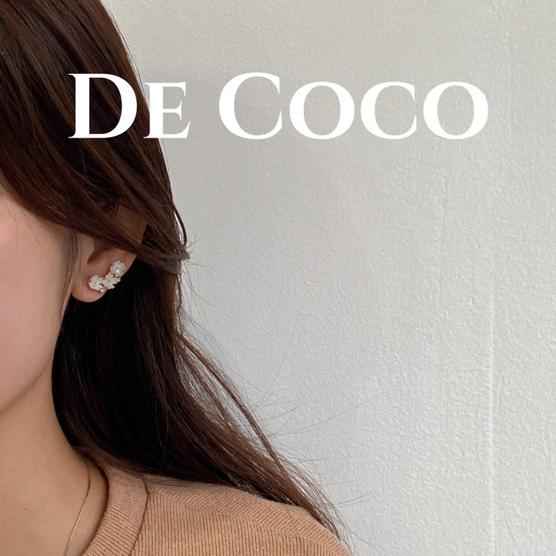 Bông tai khuyên tai nữ hoa nhí De Coco decoco.accessories