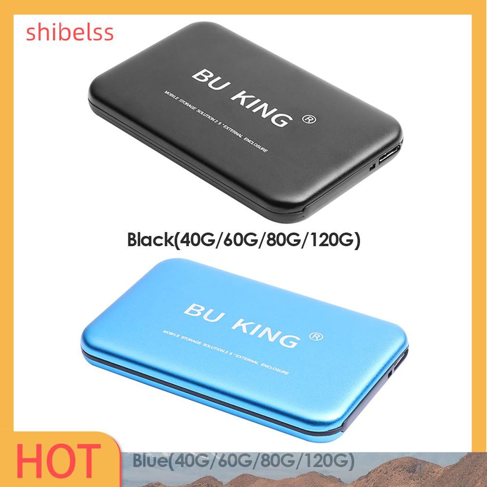 Ổ Cứng Di Động Shibelss Yd0003 Usb 3.0 Hhd 120gb 80gb 60gb 40gb Cho Pc