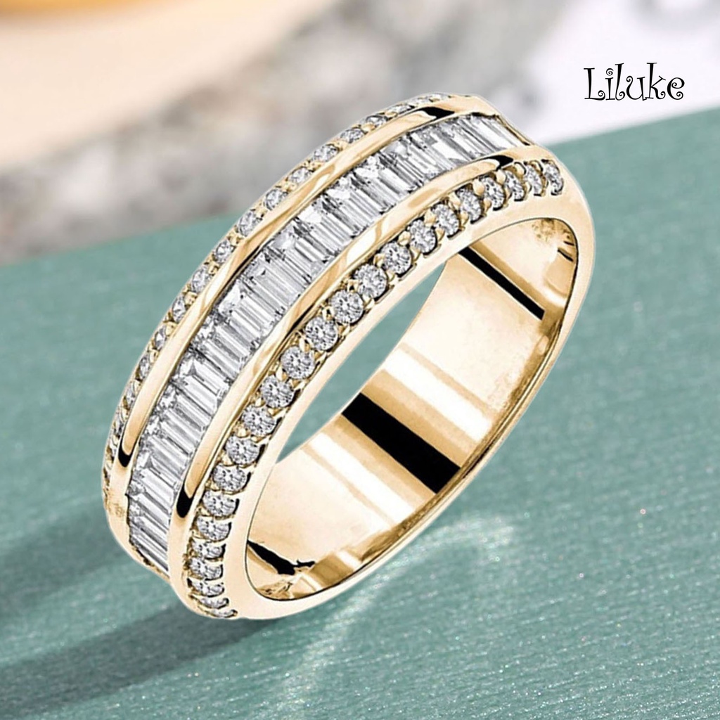 Nhẫn Đính Đá Liluke Thời Trang Cho Nữ