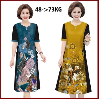 ROMI - ĐẦM SUÔNG DÁNG RỘNG DỰ TIỆC TRUNG NIÊN KIỂU VÁY ĐẦM TRUNG NIÊN CAO CẤP - ĐẦM DÁNG SUÔNG TRUNG NIÊN 3319