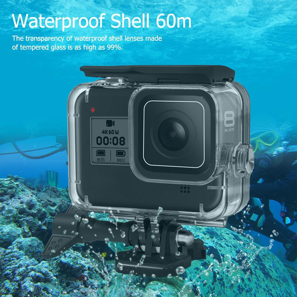 Vỏ Bảo Vệ Chống Nước 1.13 60m Cho Gopro Hero 8