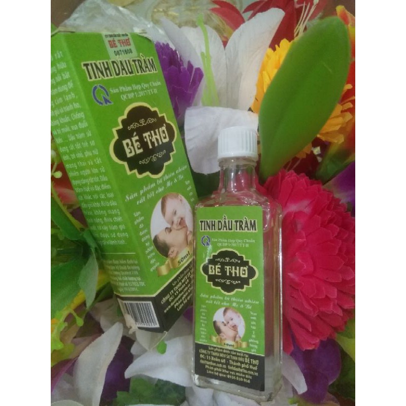 Tinh Dầu Tràm Huế Bé Thơ nguyên chất loại 50ml