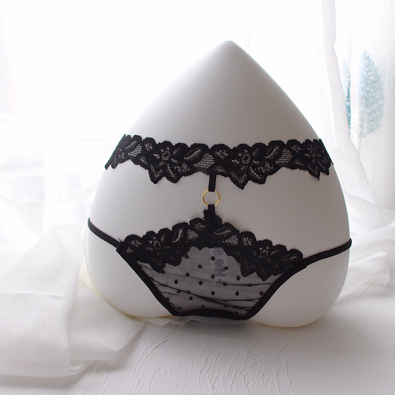 Quần lót ren nữ cạp thấp sexy iBra's Quần lọt khe xuyên thấu gợi cảm i77