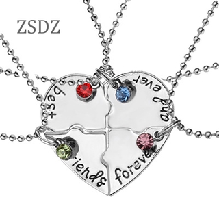 Set 4 Vòng cổ Tình Bạn Khắc Chữ best friends forever