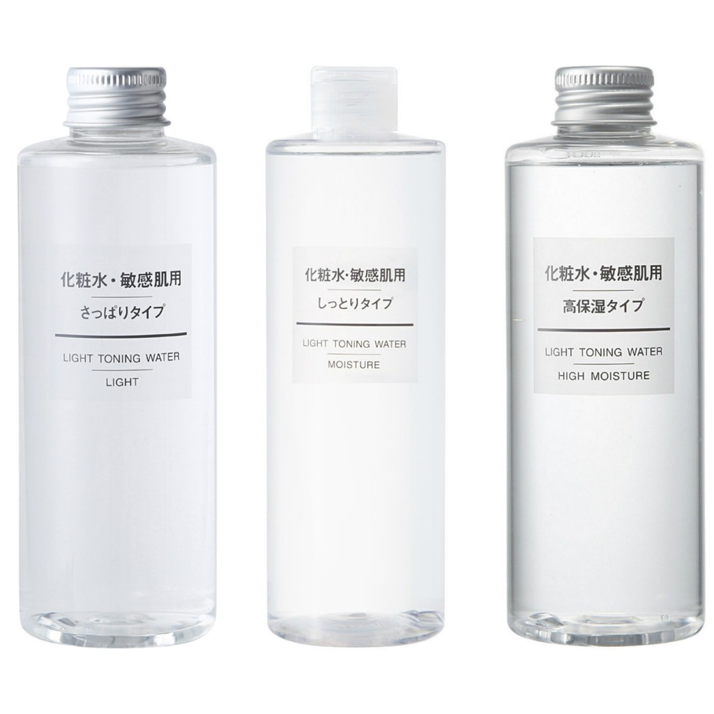 Nước hoa hồng Toner Muji 200ml và 400ml- nhật bản