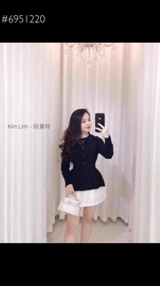 ÁO LEN PEPLUM