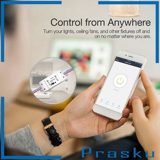 Công tắc đèn wifi điều khiển từ xa với alexa google