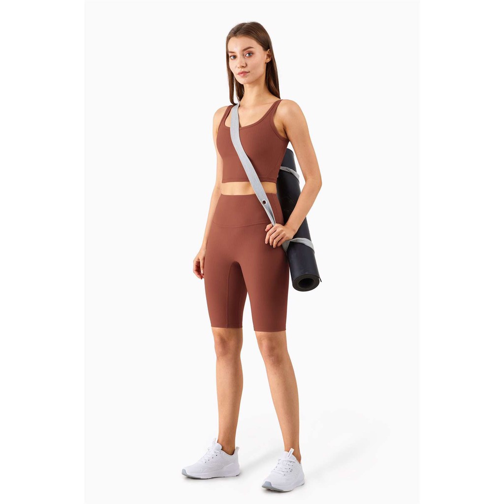 Bộ quần áo thể thao 2 món chất lượng cao cho nữ tập gym thể hình