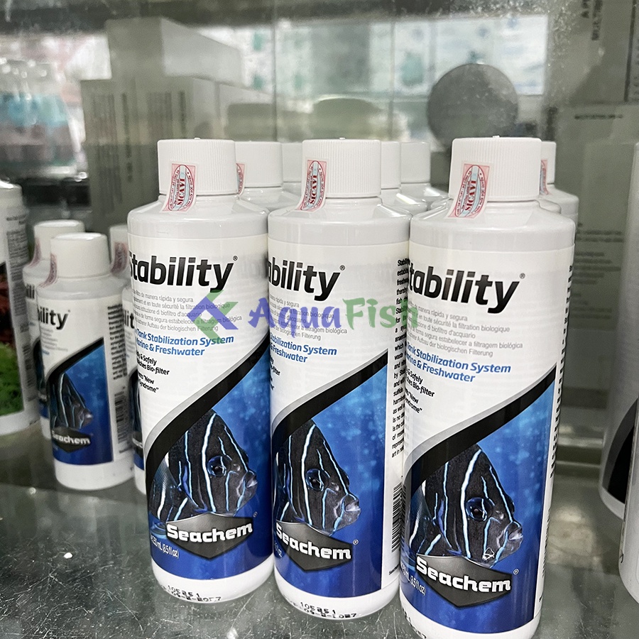 Vi sinh bể cá Seachem Stability Mỹ giúp làm trong nước, khử độc tố