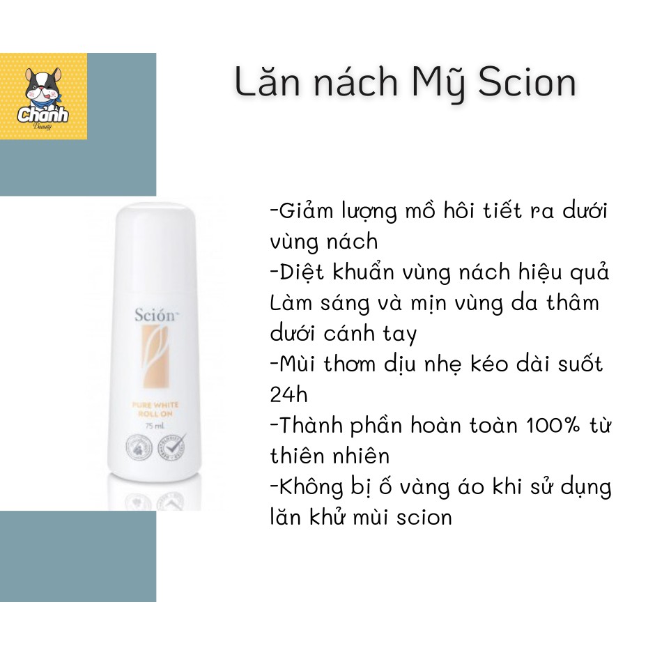 [Mã COS2704 giảm 8% đơn 250K] Lăn nách mỹ Scion