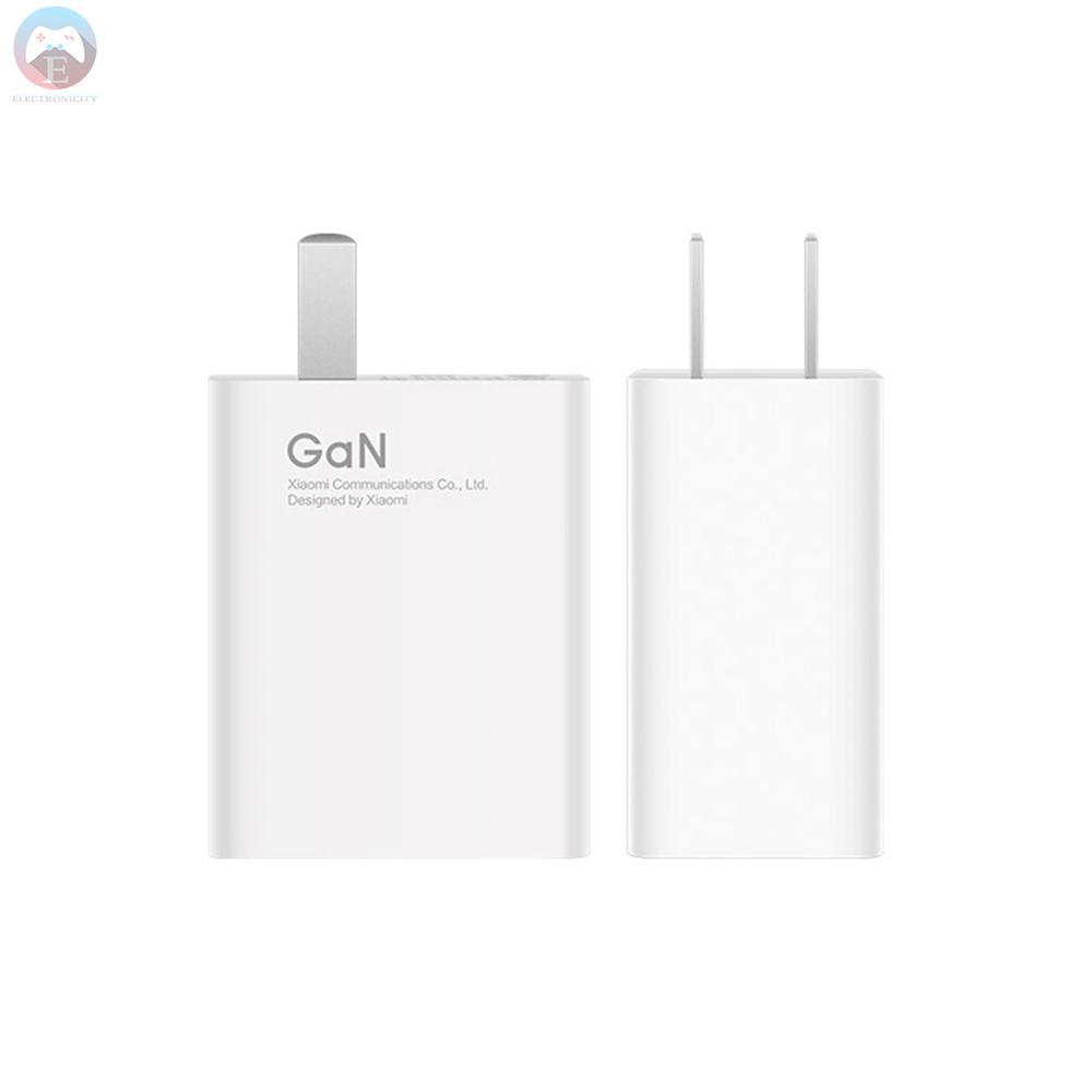 Ê Xiaomi 55W GaN Fast Charger &amp; Type-C Charging Cable MINI Quick Charger GaN Technology Safe Power Adapter Compatible for Andriod/Xiaomi 10/Redmi K30/Smartphone