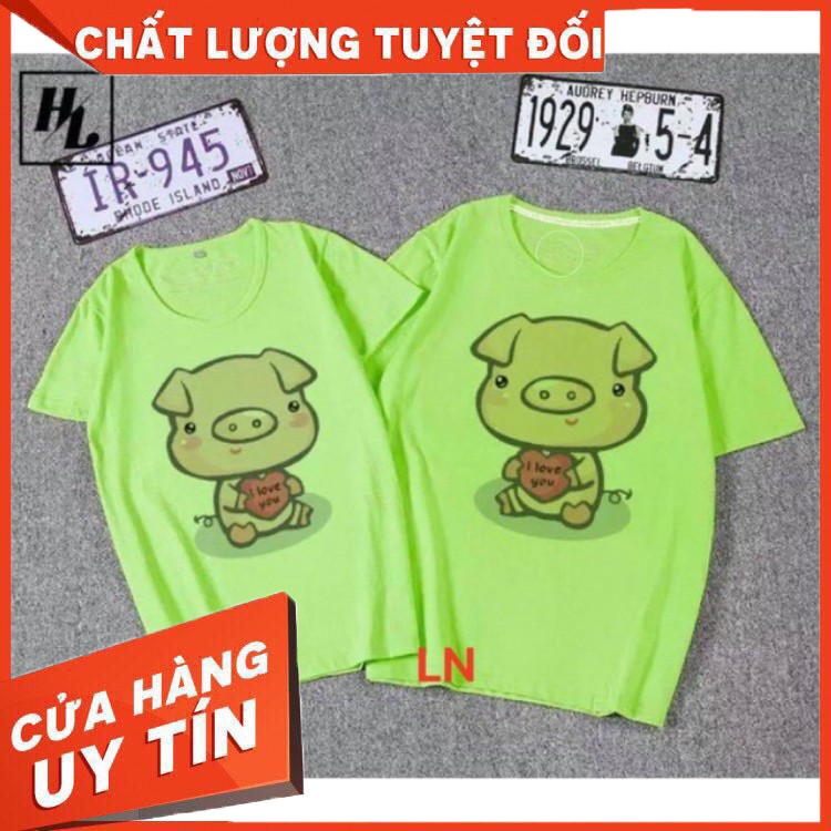 Áo đôi lợn kute