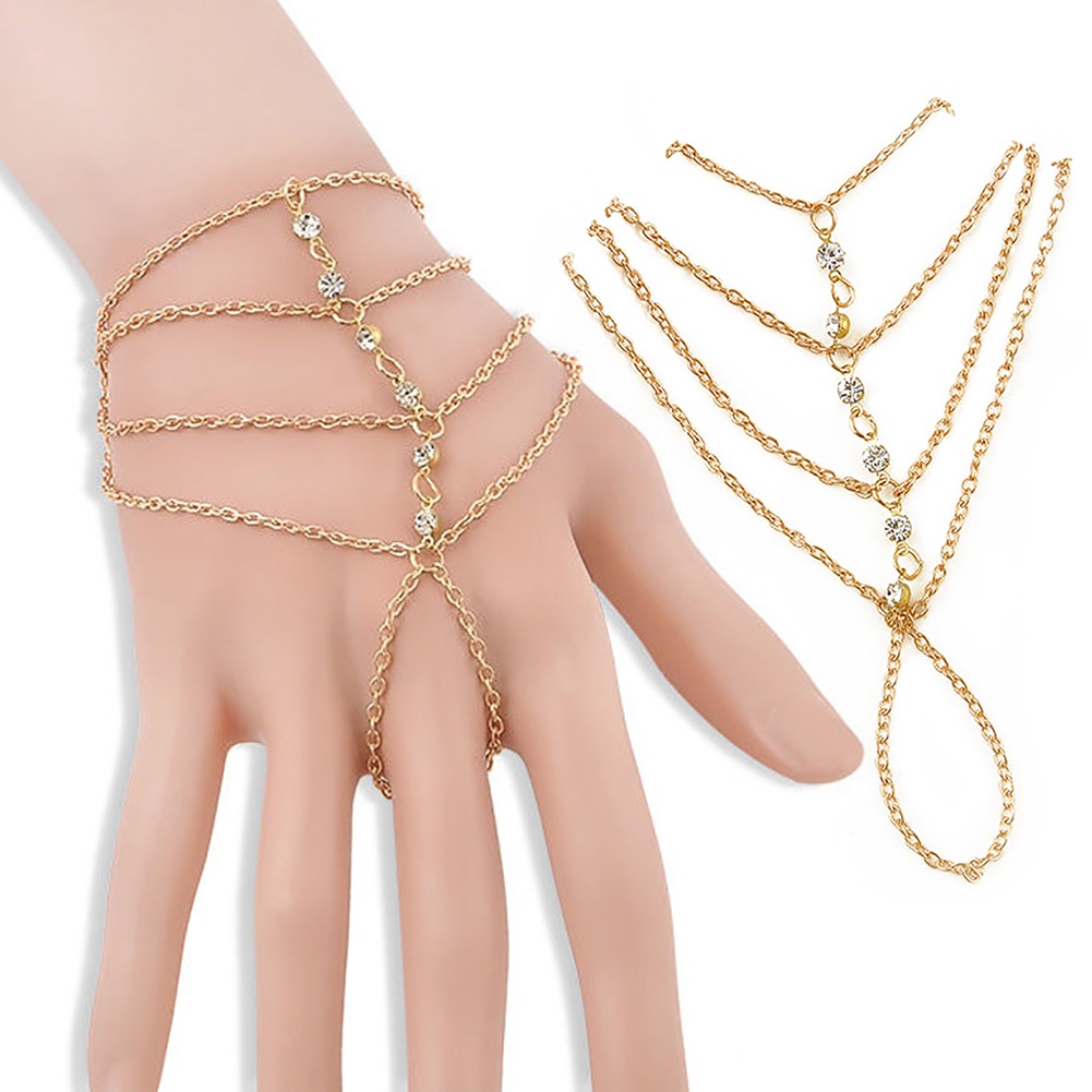 Vòng Tay Kèm Nhẫn Thiết Kế Đơn Giản Sang Trọng