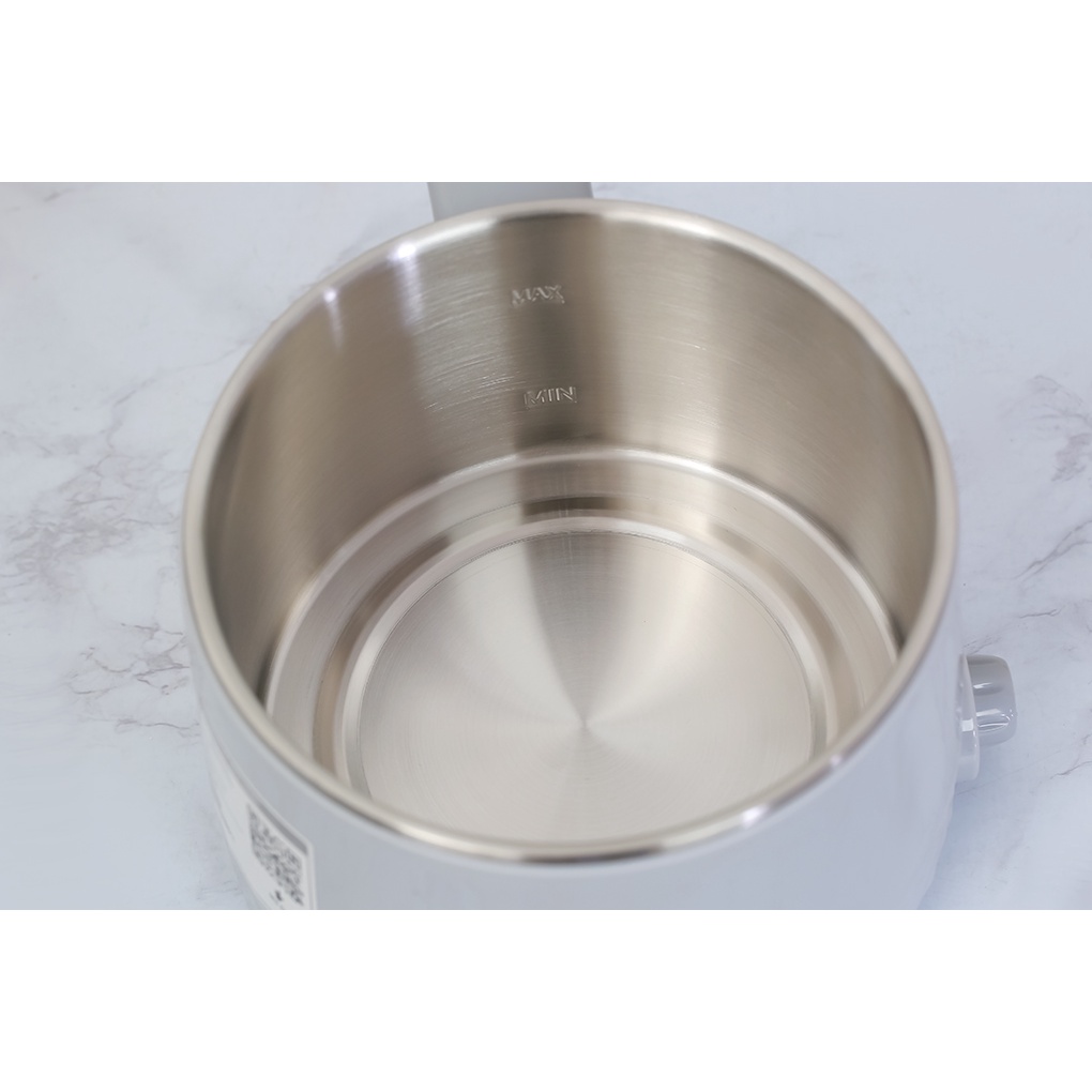 [Mã BMBAU50 giảm 10% đơn 99k] Ca nấu siêu tốc 1.5L inox 304 - nấu mỳ, nấu lẩu, nấu canh, nấu súp