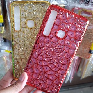 Ốp lưng Samsung A9 2018 dẻo đính đá 3d cao cấp