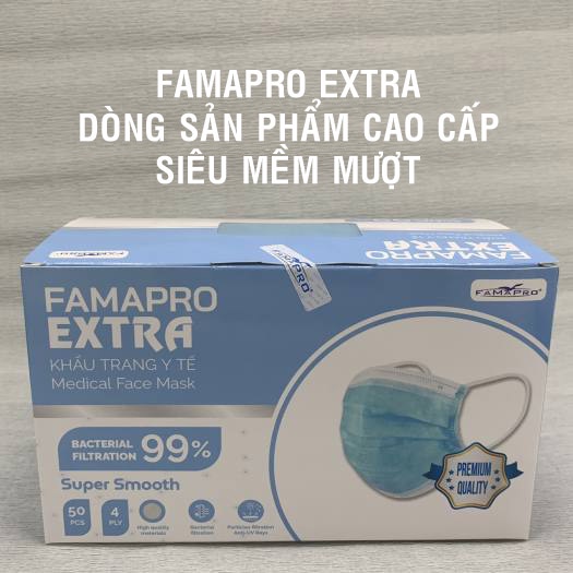 Khẩu trang y tế 4 lớp FAMAPRO
