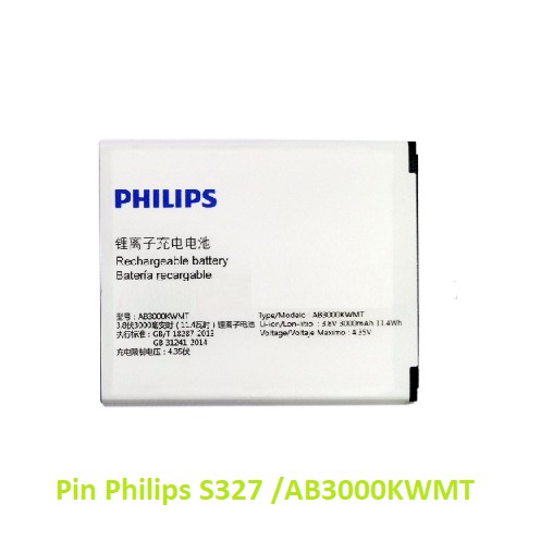 Pin Philips S327 / AB3000KWMT