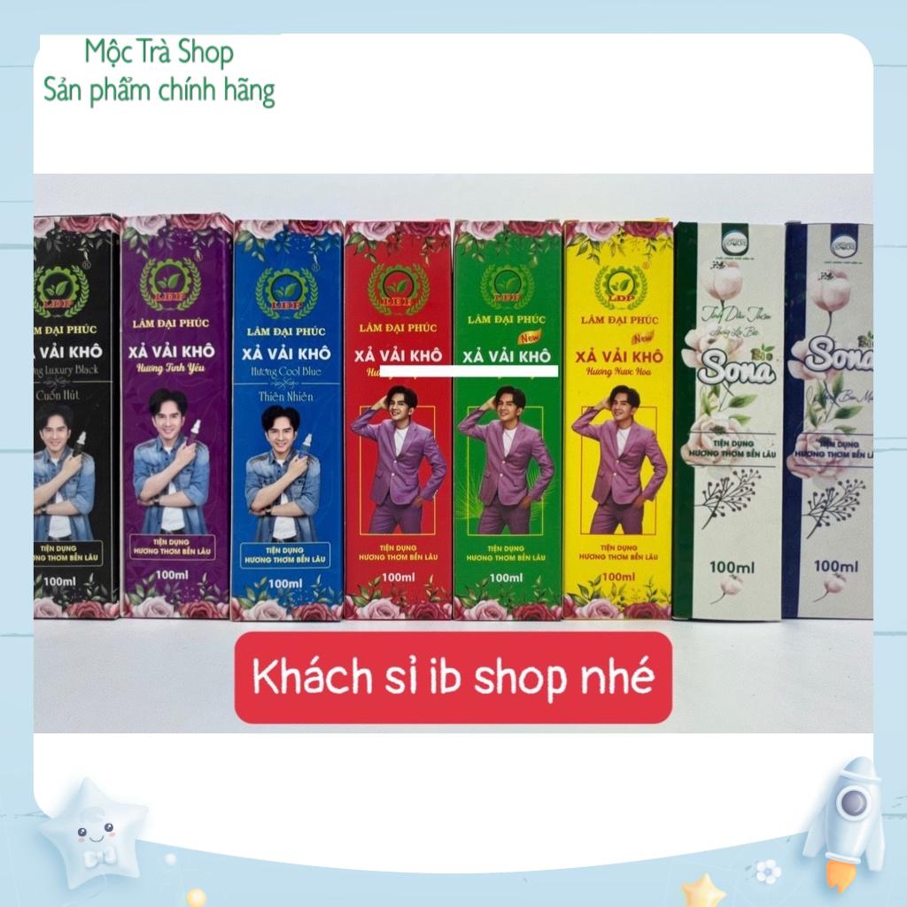 Combo 2 chai Xịt Xả Vải Khô Lâm Đại Phúc - Chai Nước Hoa Xịt Thơm Quần Áo Khử Mùi, Lưu Hương Bền Lâu