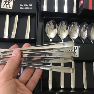 SET 5 Thìa Inox 304 Cao Cấp Sang Trọng - Siêu Đệp Co Mọi Gia Đình