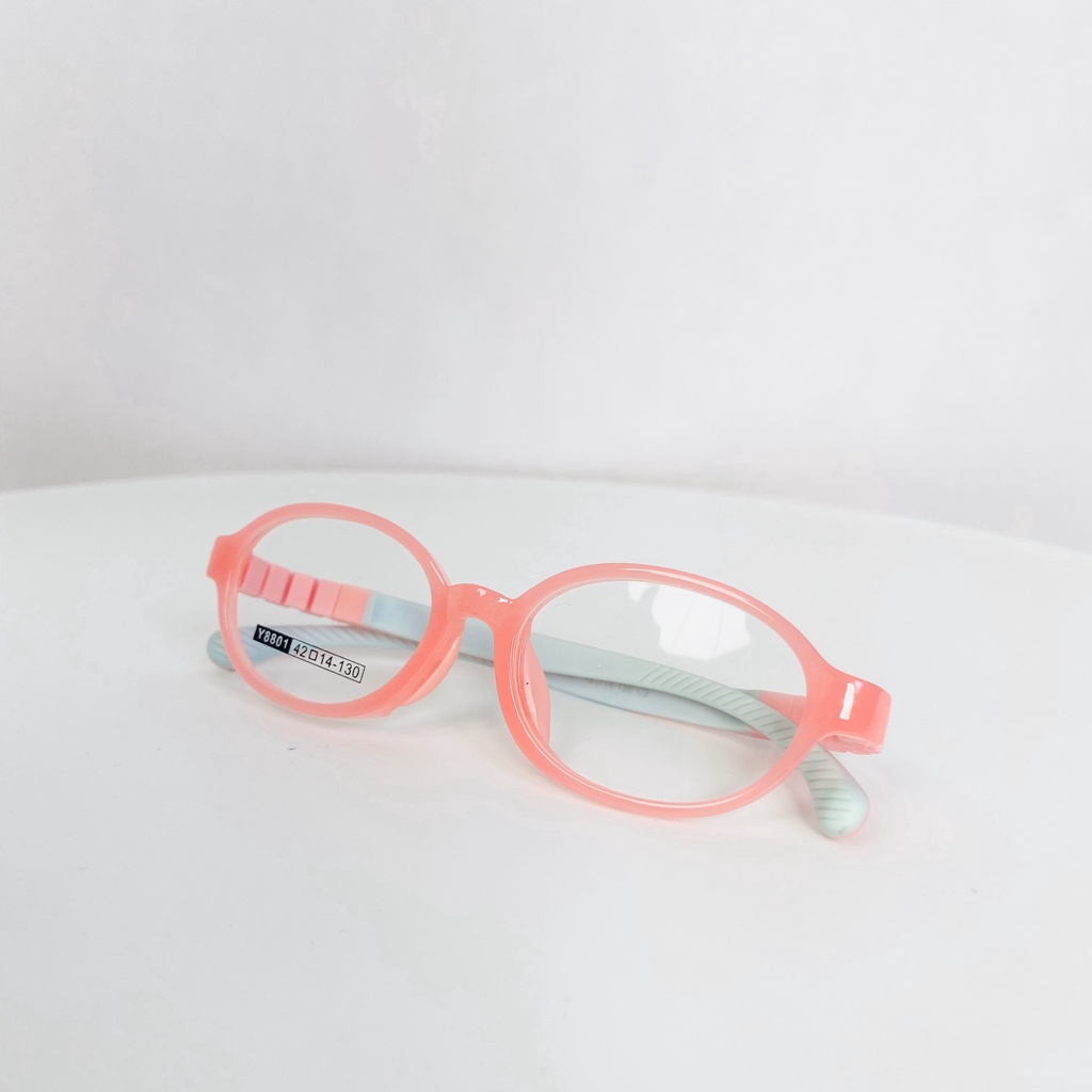Gọng kính nhựa trẻ em thời trang nam nữ siêu nhẹ siêu bền OURESS y8801