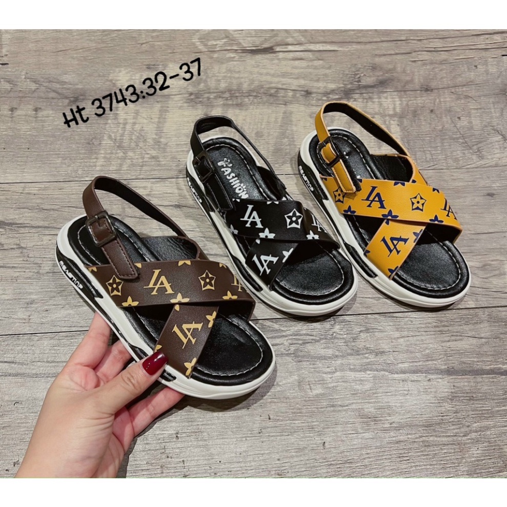 ⚡️[Kho Sỉ- Deal Sốc] sandal quai chéo bé size 21-35 mềm nhẹ bền chắc