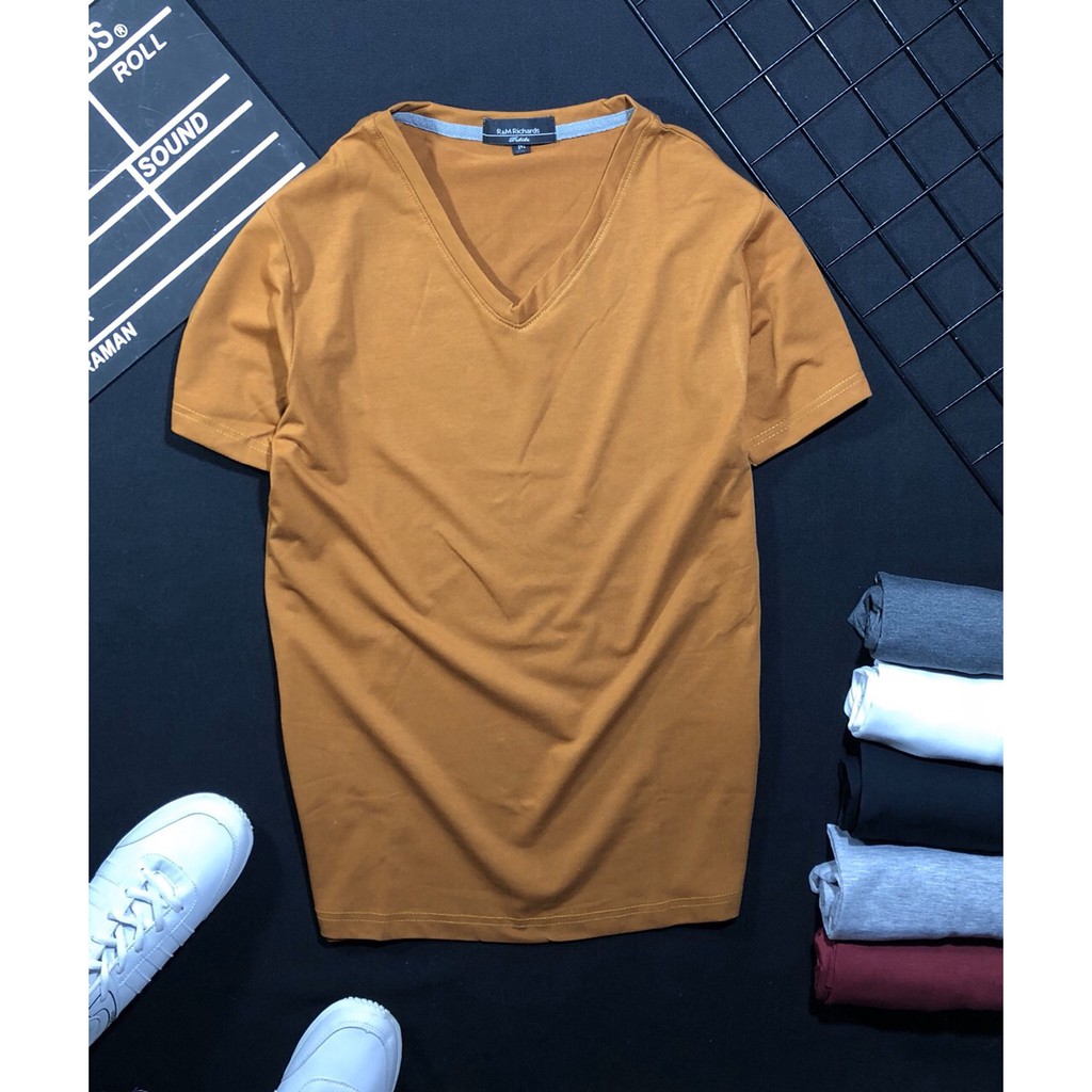 ÁO THUN NAM CỔ TIM