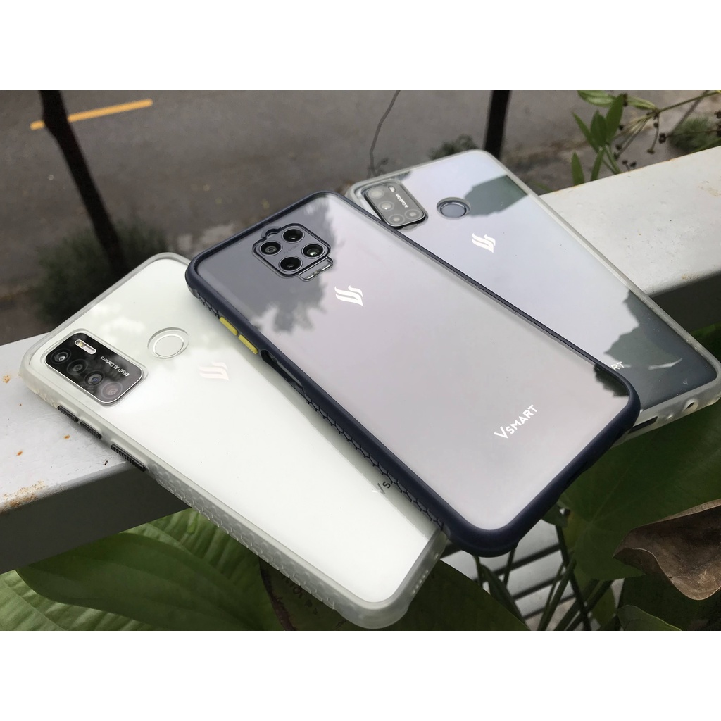 Ốp chống sốc trong suốt viền TPU Bphone A40 A50 A60 Vsmart Live 4 Aris pro Joy 4 Joy 3 Star 5