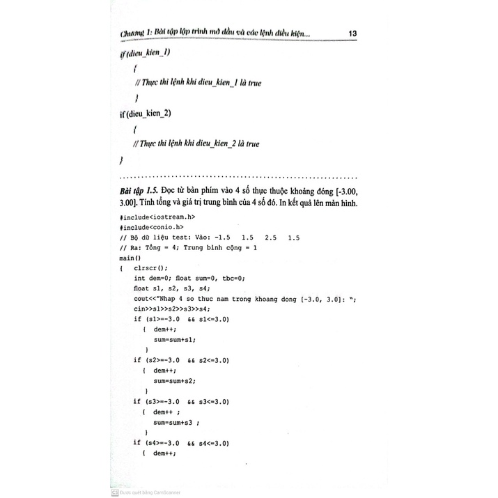 Sách - Bài tập lập trình với ngôn ngữ C++ từ cơ bản đến nâng cao tập 1