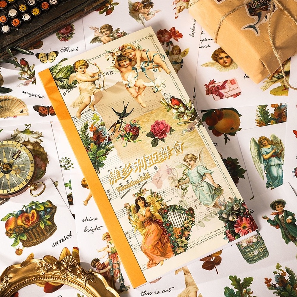 Set 20 Sticker Giấy Hình Viên Đạn Trang Trí Sổ Tay/Album DIY