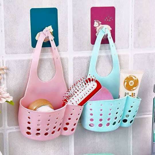 GIỎ NHỰA DẺO ĐỰNG DỤNG CỤ RỬA BÁT TIỆN LỢI -giadunghn1