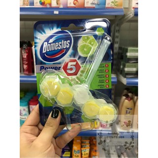 Vỉ 4 viên khử mùi bồn cầu Domestos Đức