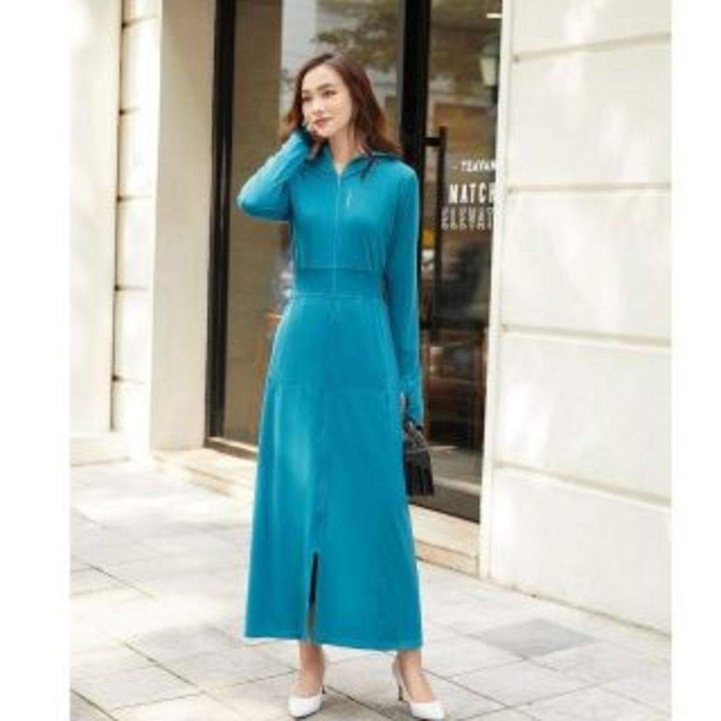 Áo choàng chống nắng nữ Laroma Cản tia UV mềm mịn thoáng mát