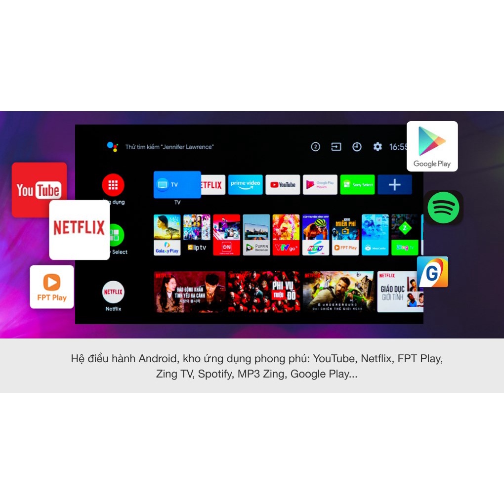 Android Tivi Sony 43 inch KDL-43W800G. Tivi Sony 43in giọng nói. | BigBuy360 - bigbuy360.vn