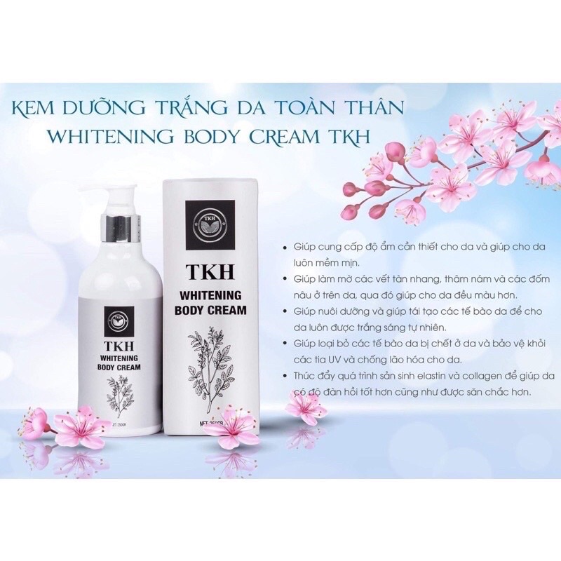 KEM BODY DƯỠNG DA TRẦN KIM HUYỀN