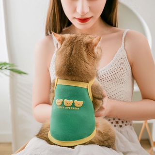 Pet clothes dog clothes cat summer cool sling small dog cat doll pet two-legged spring vest cat clothes 9d2d