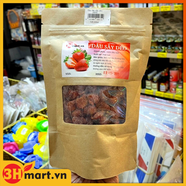 Dâu tây sấy dẻo