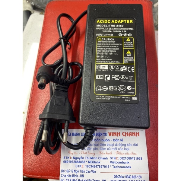 1 Cục Nguồn 24V 5A