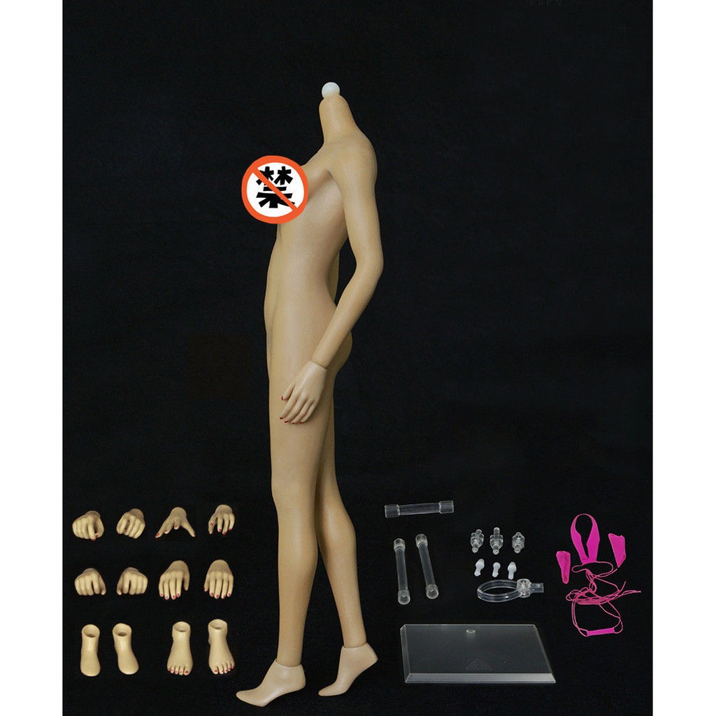 Mô hình búp bê nữ phong cách Châu Âu tỉ lệ 1:6 với chân tay có thể tháo rời JOQ-10E-BM