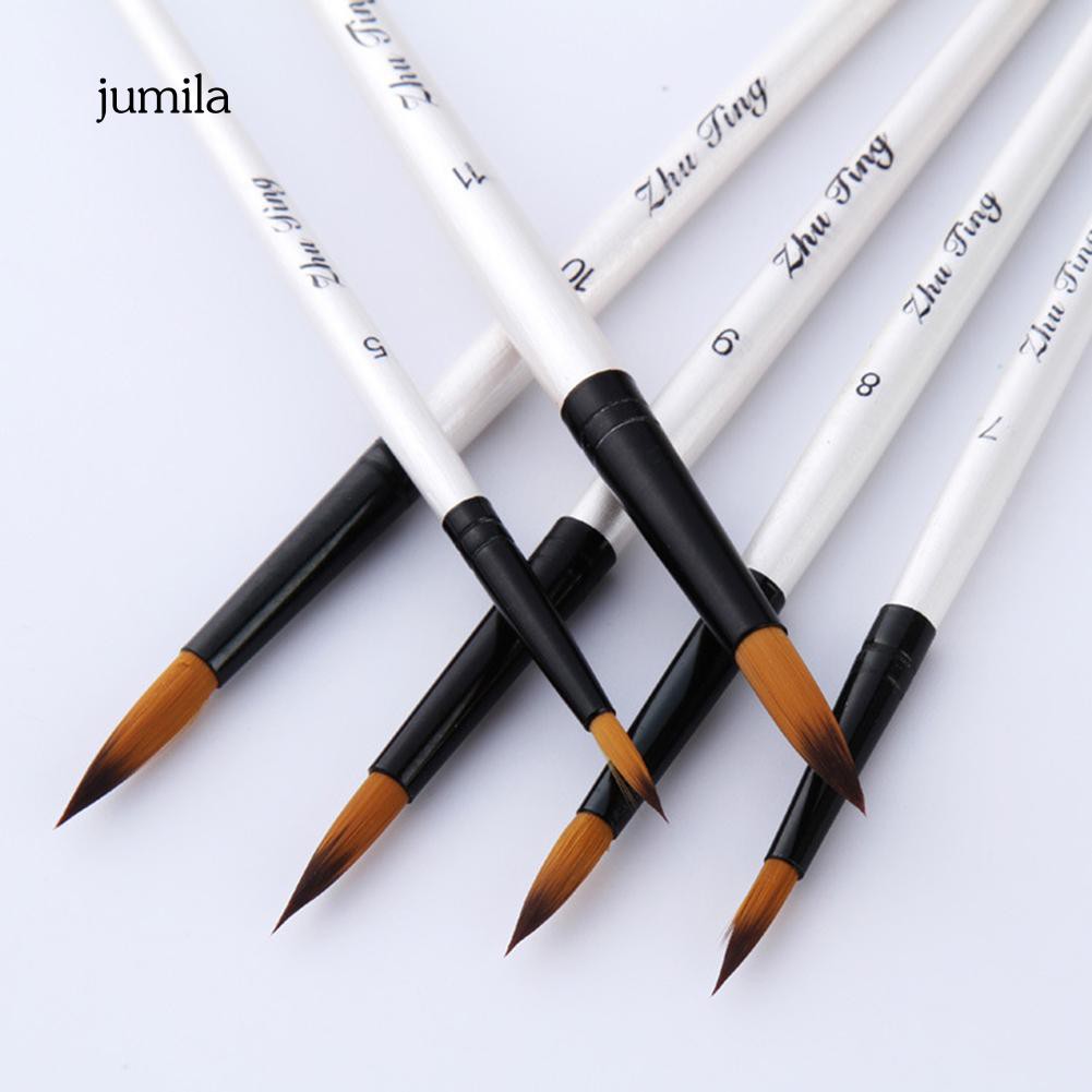 Bộ 12 cọ vẽ màu nước nghệ thuật chất lượng cao