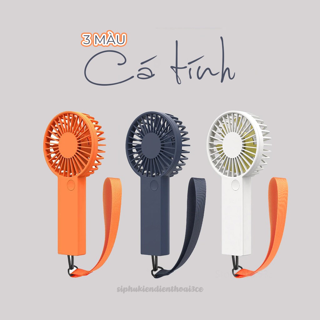 Quạt Mini Cầm Tay  XiaoMi VH, Quạt Tích điện xiaomi VH công suất  lớn, 1500mAh_F07 Có dây đeo | BigBuy360 - bigbuy360.vn
