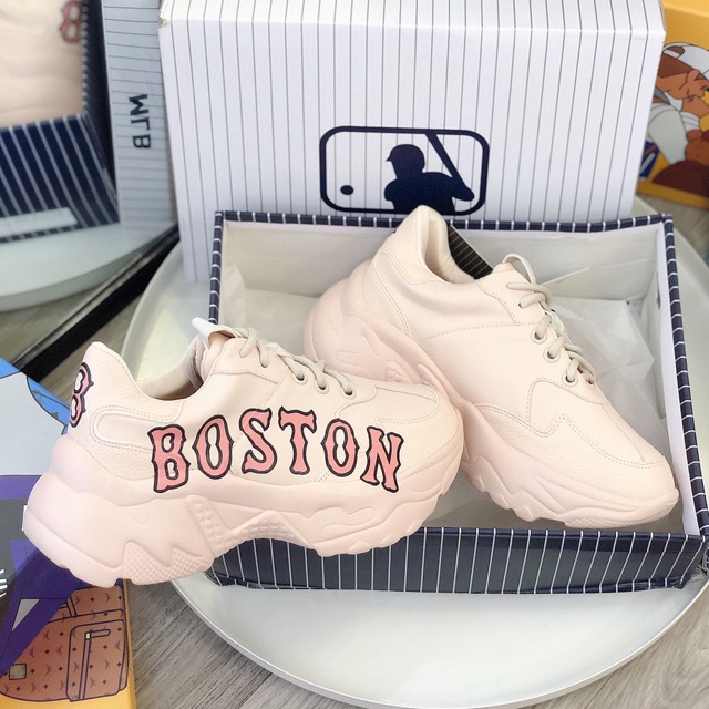 Thể thao ML.B Boston màu hồng pastel cao cấp siêu nhẹ Full Box