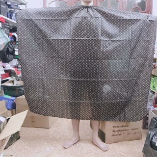 Khăn cắt tóc - áo choàng cắt tóc logo Louis Vuitton L.V