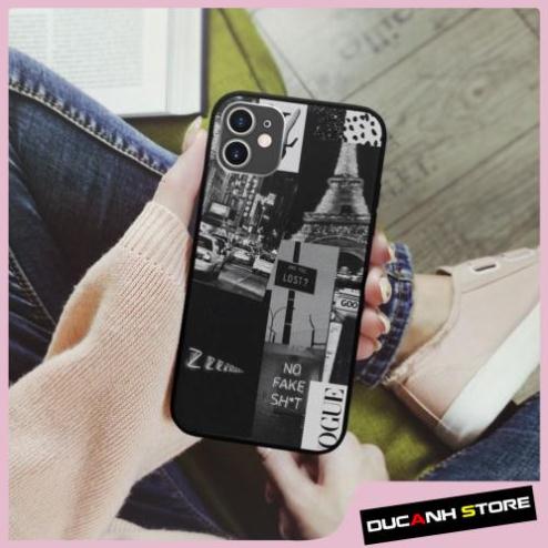Ốp Lưng SAMSUNG hình night in paris collage art op art cute mềm  cho các dòng iPhone PAP20210798