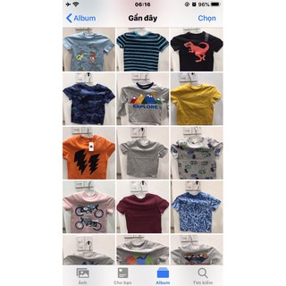 Áo thun Gap ngắn tay bé trai mẫu đẹp