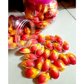 kẹo dẻo hình quả xoài có nhân siêu To