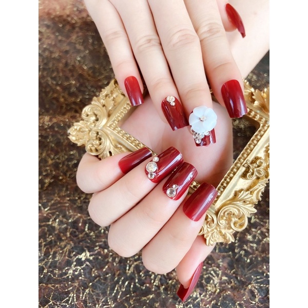 Nailbox thiết kế,bộ móng tay giả,móng úp tay kèm keo