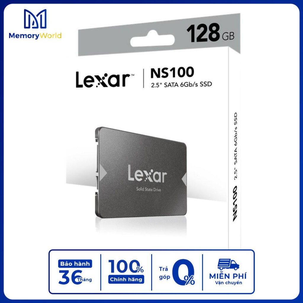 Ổ cứng SSD Lexar 128G NS100 SATAIII 2.5 - YourMemoryWorld