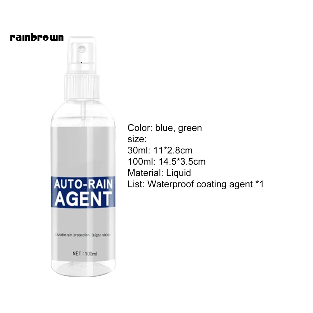 Xịt Phủ Chống Sương Mù/Chống Gió/Chống Sương Mù Tiết Kiệm Thời Gian Cho Xe Hơi