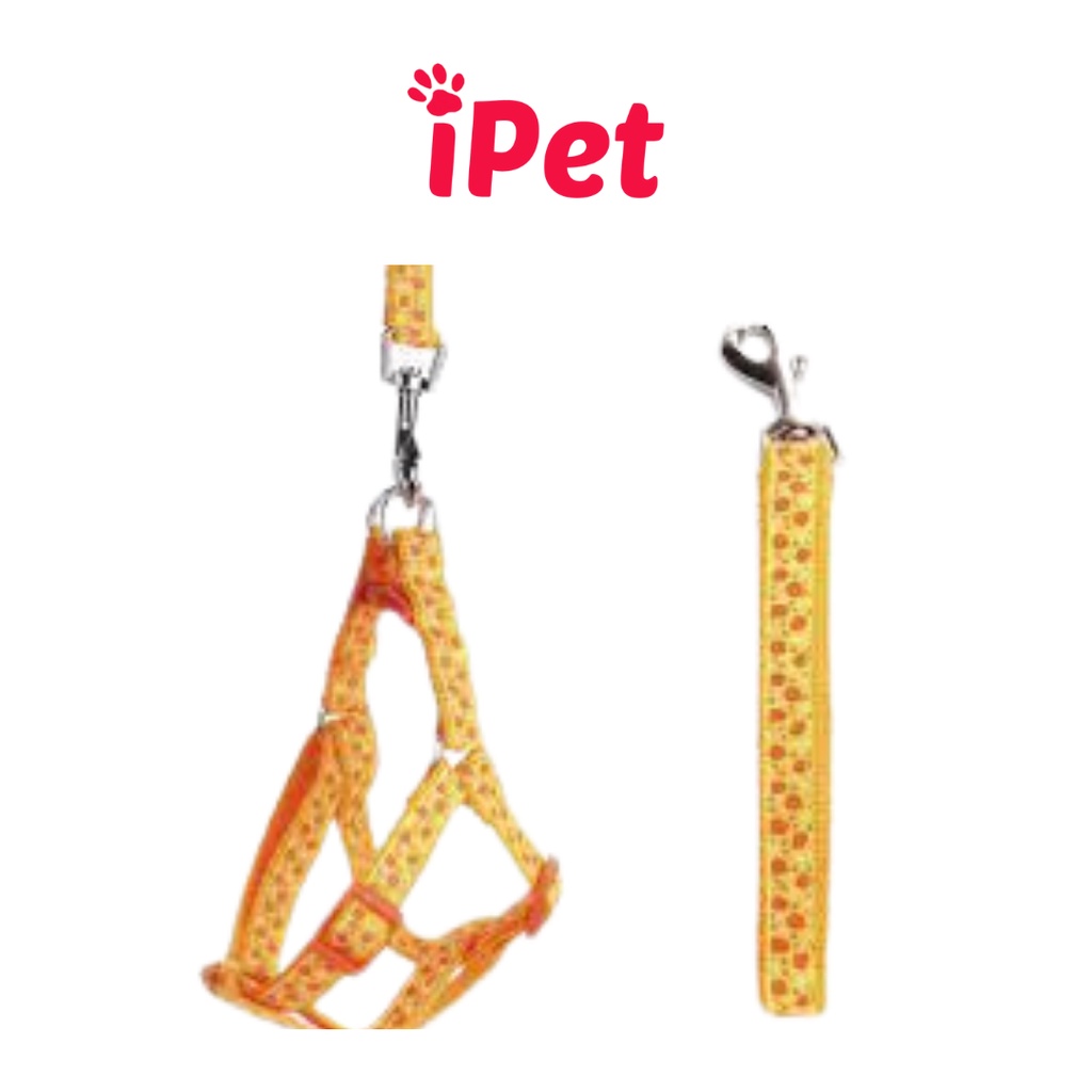 Dây Dắt Kèm Đai Người Cho Chó Mèo Dưới 5kg - iPet Shop